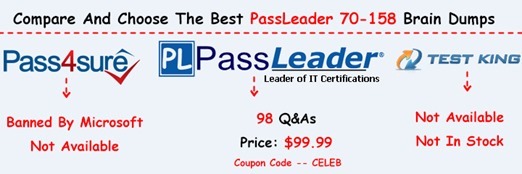 PassLeader 70-158 Exam Questions[34]