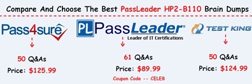 PassLeader HP2-B110 Exam Dumps[16]